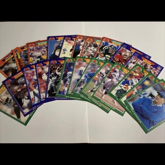 Vintage 1989 Pro Set Football Cards Lot of 134 Cards - Picture 6 of 12
